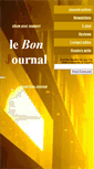 Mobile Screenshot of bonjournal.com